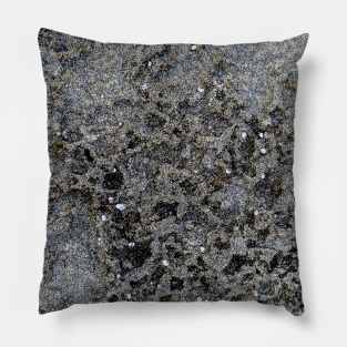 Rough Seaside Rock Texture Pillow