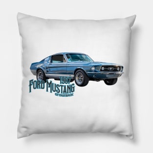 1967 Ford Mustang GT Fastback Pillow