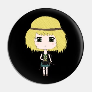 Sagittarius Girl Pin