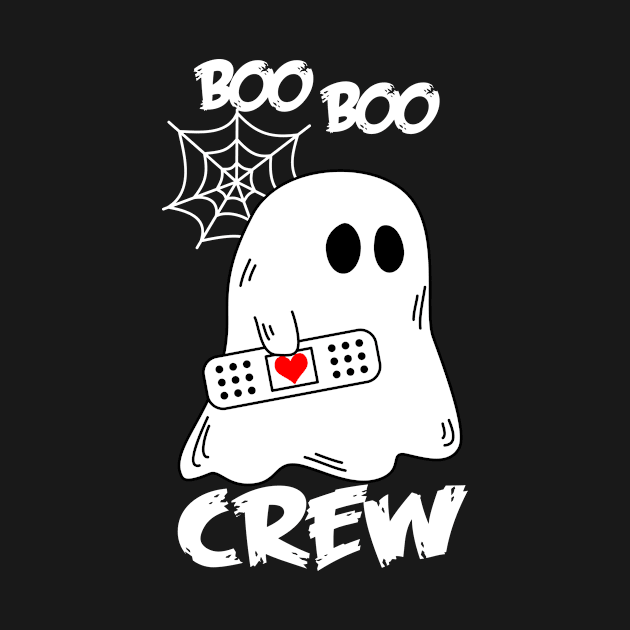 Boo Boo Crew Nurse Shirts Halloween Nurse Shirts for Women by mo designs 95