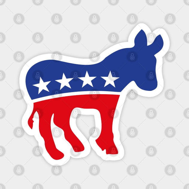 Democratic Donkey 2020 Magnet by Daily Design
