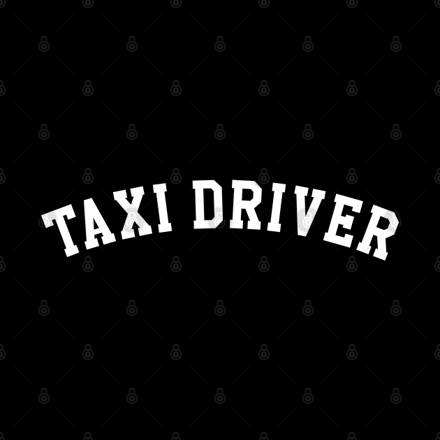 Taxi Driver by KC Happy Shop