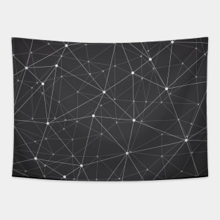 Abstract Polygonal Art Tapestry