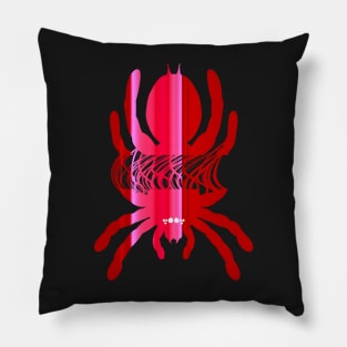 Tarantula Silhouette V105 (Vertical) Pillow