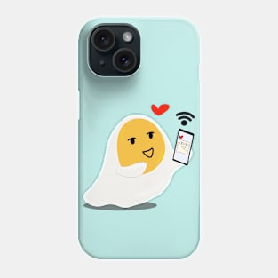 Couple Video call What The Egg Phone Case