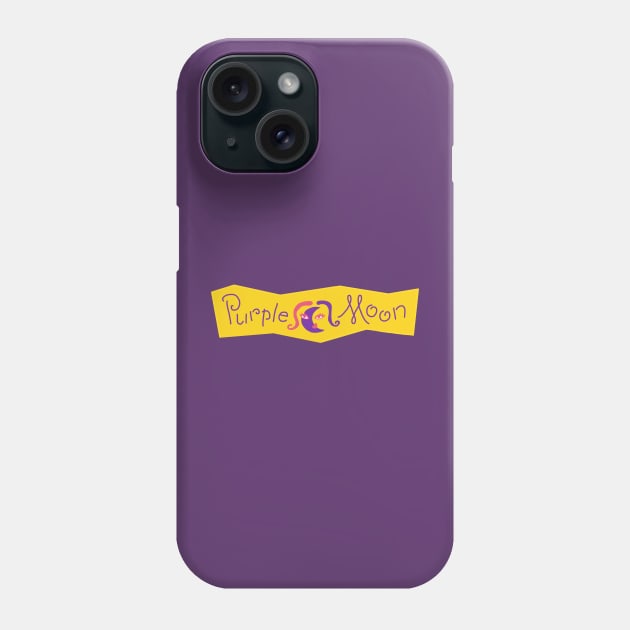 Purple Moon Games Logo Phone Case by GoneawayGames