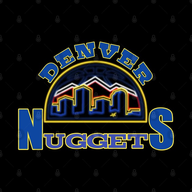 Denver nuggets t-shirt by Dede gemoy