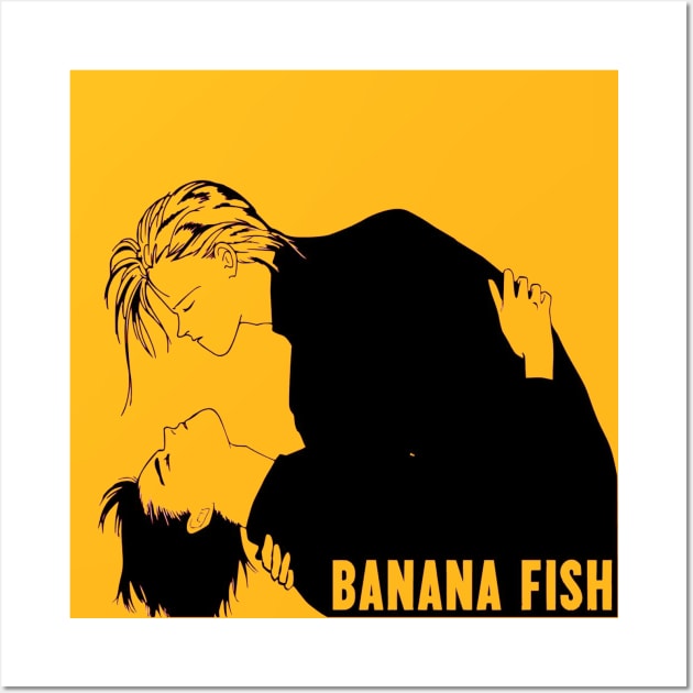 Banana Fish - Ash Lynx and Eiji Okumura Art Board Print for Sale