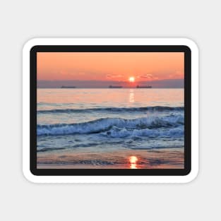 Black Sea Sunrise Magnet