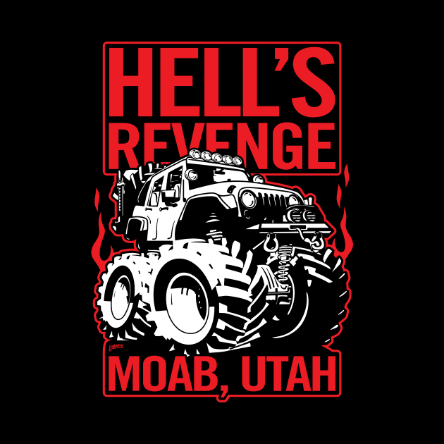 Hell's Revenge Moab Utah Off Road 4x4 Adventure by hobrath