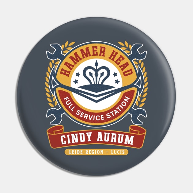 Hammerhead Cindy Aurum Emblem Pin by Lagelantee