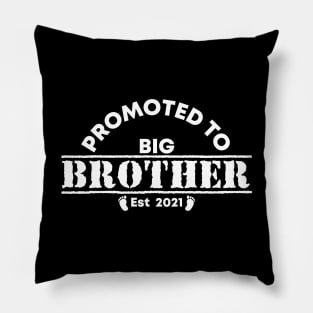 Vintage Promoted to Big Brother 2021 new Brother gift Big Brother Pillow