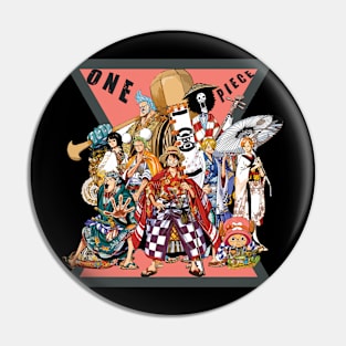 ONE PIECE T-SHIRT FUN T-SHIRT PO013 Pin