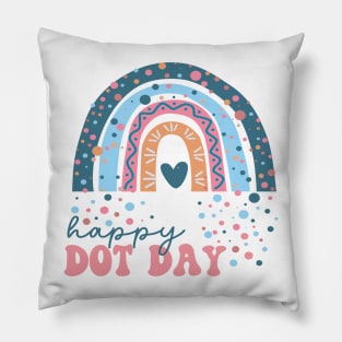 happy dot day 2023 Pillow