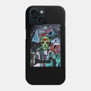 Explore NFT Character - MaleMask Mystery Night with Mexican Eyes on TeePublic Phone Case