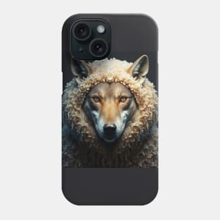 A wolf in sheep's clothing Phone Case