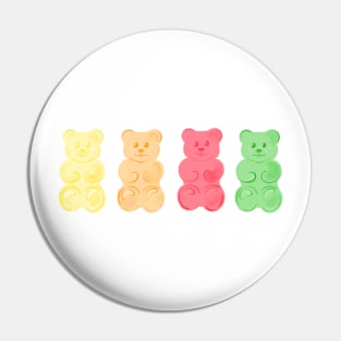 Gummy Bear - candy colors Pin