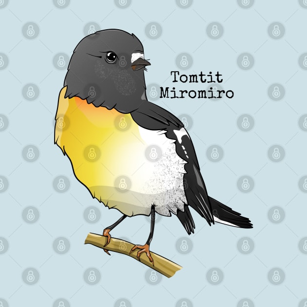 Tomtit Miromiro by mailboxdisco