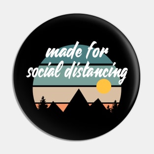 Social Distancing Keep Distance Corona Outdoor Pin