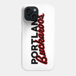 Defunct Portland Buckaroos Hockey Phone Case