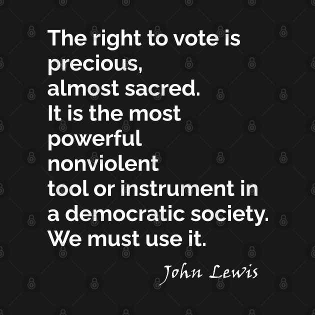 The right to vote is precious by Lita-CF