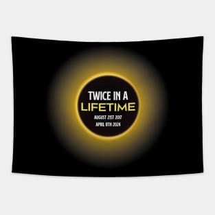 Total Solar Eclipse Twice In A Lifetime Tapestry