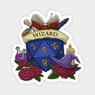 Dice Wizard Magnet