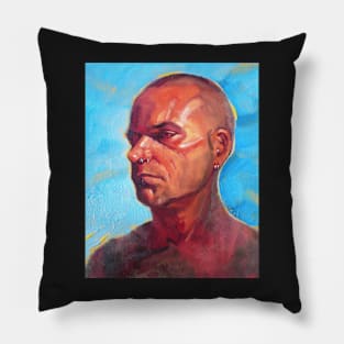 Portrait of an Artist Pillow