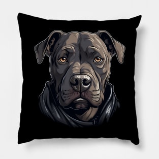 Cute Pitbull Dog - Dogs Pitbulls Pillow