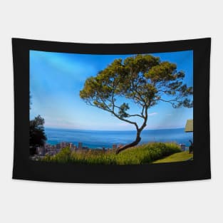 Tree at Punchbowl Hawaii Tapestry