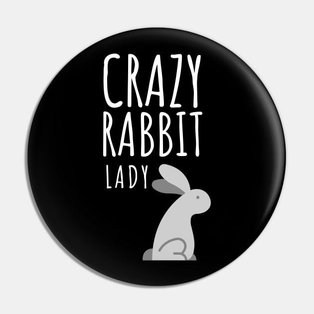 Crazy Rabbit Lady Pin by juinwonderland 41