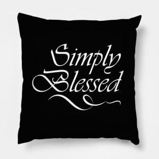 Simply Blessed Pillow