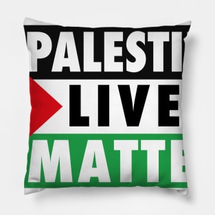 Palestine Lives Matter Pillow