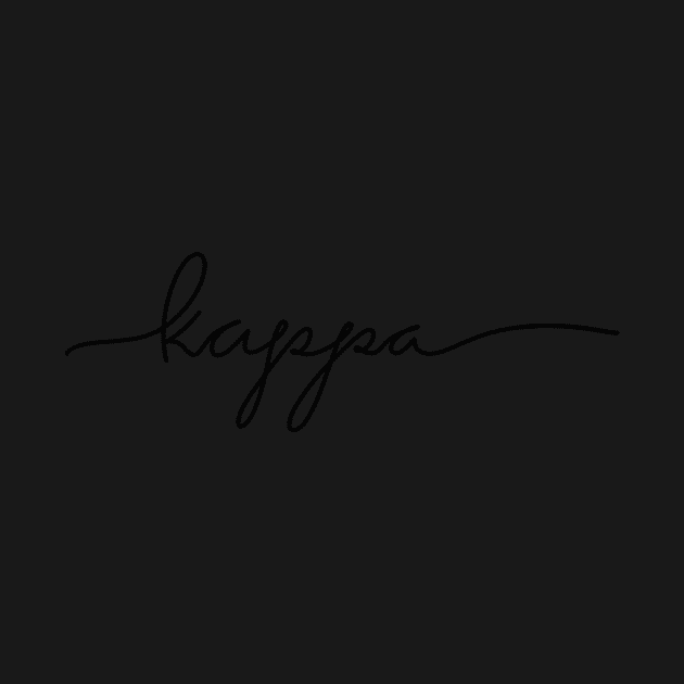 Kappa by LFariaDesign