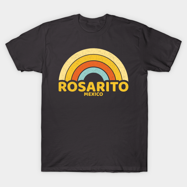 Retro Rosarito Mexico - Rosarito Mexico - T-Shirt