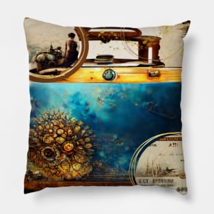 Victorian Sea Travel Pillow