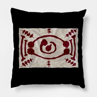 Blood Demon Art Pillow