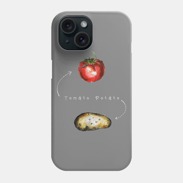 Tomato Potato. Phone Case by FanitsaArt