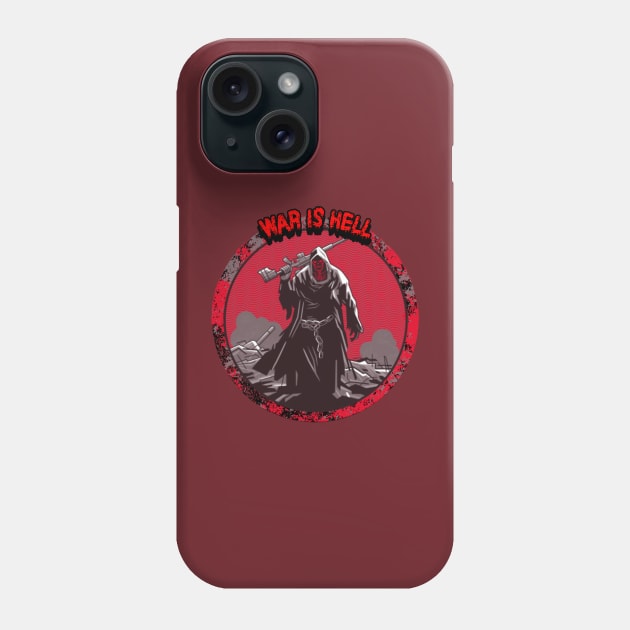 War is Hell Phone Case by CTJFDesigns