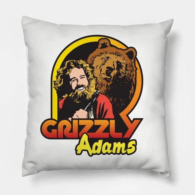 Grizzly Adams Pillow by Chewbaccadoll