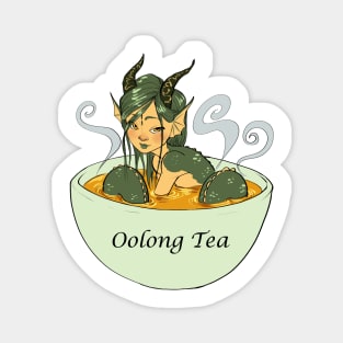 Oolong Tea Mermaid Magnet