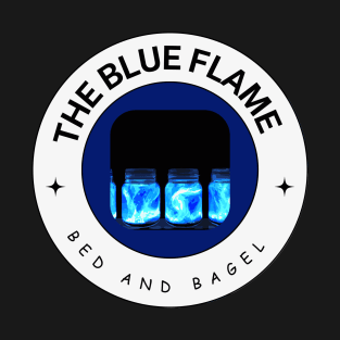 The Blue Flame Bed and Bagel T-Shirt