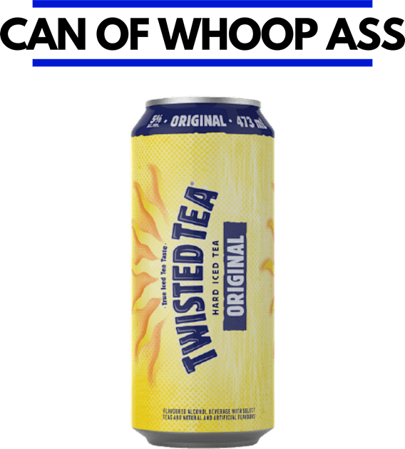 Can of Whoop Ass Kids T-Shirt by JunaeBenne