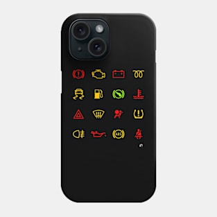 Geo3Doodles Warning Lights Phone Case