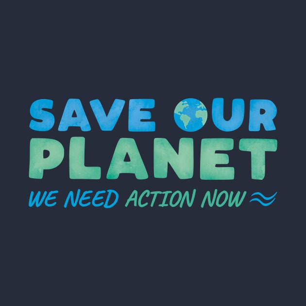 Save Our Planet by BethsdaleArt