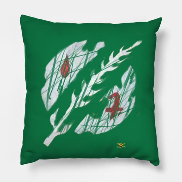 Crest Pillow by disposable762