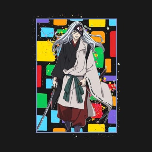 Rabou Rabo Stray God Noragami Color Block Anime T-Shirt