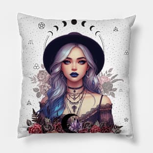 Bohemian Charm Girl Pillow