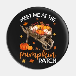 Meet Me At The Pumpkin Patch Wheelbarrow Hello Fall 2021 Pin