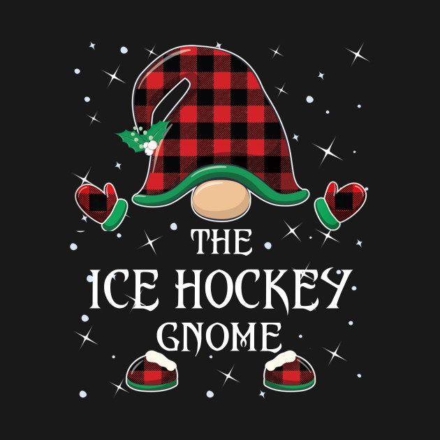 Disover The Ice Hockey Gnome Matching Family Christmas Pajama - Ice Hockey Christmas - T-Shirt